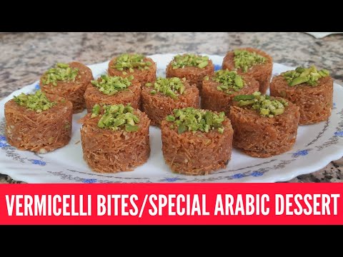 Vermicelli bites /Arabic Dessert Recipe by Mars Gamboa