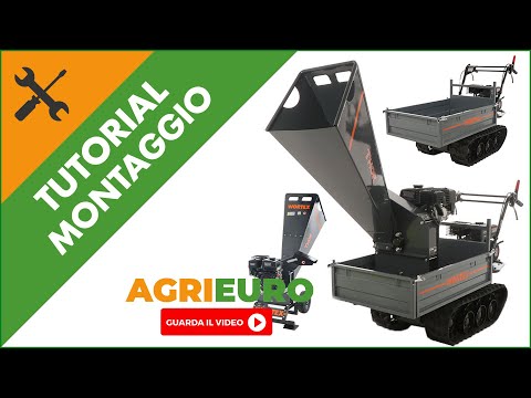 Biotrituratore Wortex Tiger T200/70L: montaggio
