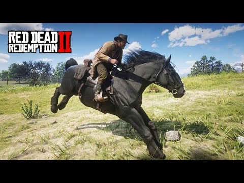 The only chance to get the BLACK SHIRE horse - Red Dead Redemption 2