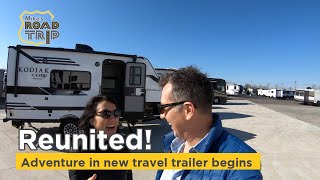 Our first travel vlog after 9 months - U.S. Road Trip in new travel trailer begins - Ep. #2