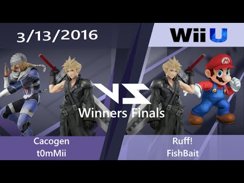 Super SmashNest 5 WF - Cacogen & t0mMii Vs. Ruff! & FishBait