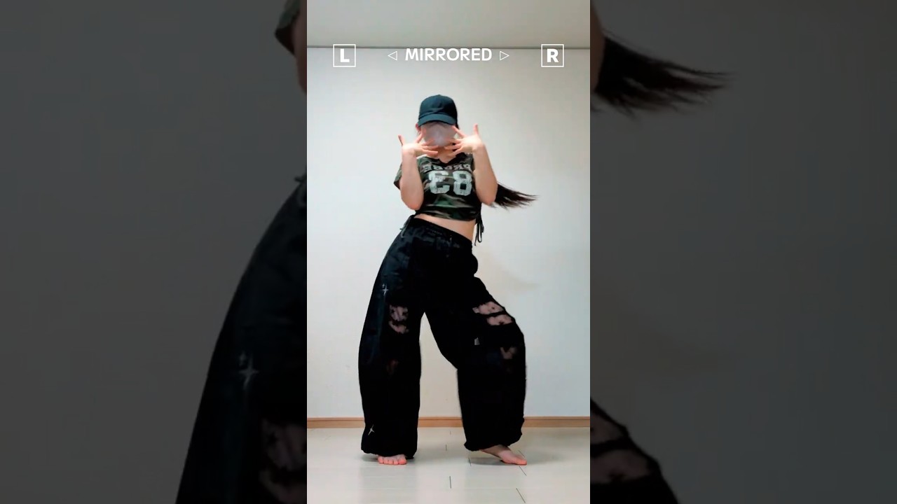 [MIRRORED] NMIXX - TIC TIC (feat. Pabllo Vittar) | Dance Tutorial #ellendance #shorts