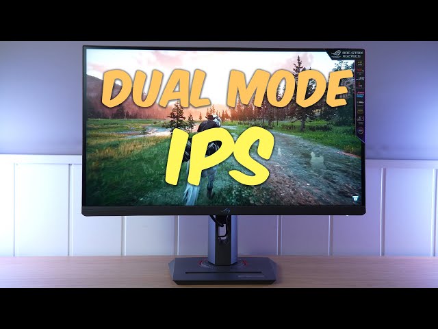 Vídeo relacionado con ASUS ROG Strix XG27UCG - Monitor Gaming de 27 Pulgadas 3840x2160, 4K 160Hz o FHD 320Hz, 1ms (GTG), Fast IPS, ELMB Sync, G-Sync, DisplayWidget Center, Aura Sync