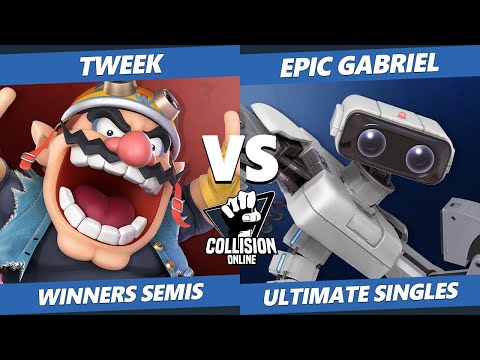 Collision Online Ultimate Winners Semis - TSM | Tweek (Wario) Vs. 24i | Epic_Gabriel (ROB) SSBU