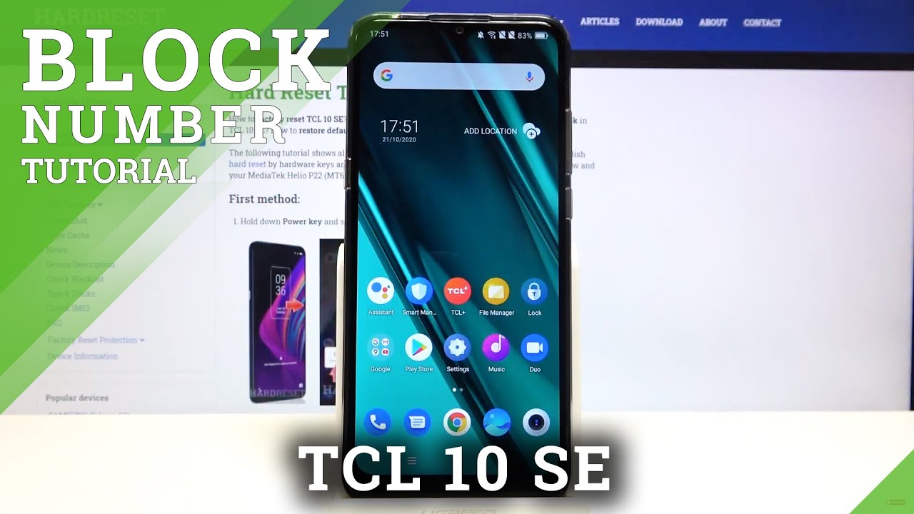 How to Block Number on TCL 10 SE – Add Number to Blacklist