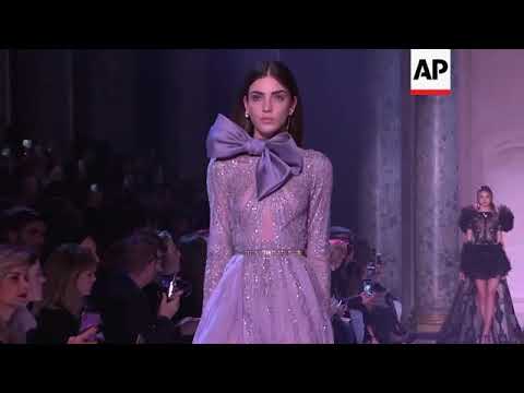 Elie Saab pays tribute to the 1920s 'Parisienne' in Spring-Summer couture show