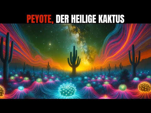 Meskalin, das Psychedelikum, das in heiligem Peyote versteckt ist