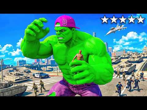 Ma joc GTA 5 ca HULK!
