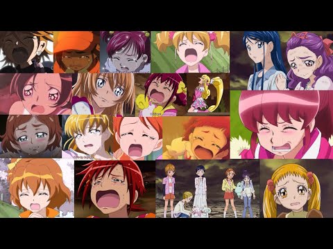A Pretty Cure Crying Compilation