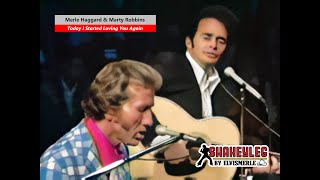 Merle Haggard and Marty Robbins - Today I Started Loving You Again