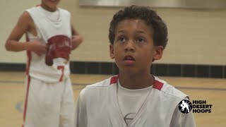 preview picture of video 'NJB -  Victorville Heat vrs Rancho Cucamonga Thunder(5th/6th grade)'