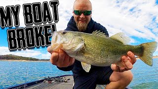 Using Forward Facing Sonar, Mid Divers, & Square Bill Cranks For Winter Texas Bass!