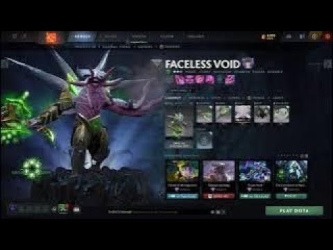 Style 2 Unlocked Faceless Void Arcana + Very Rare Cache