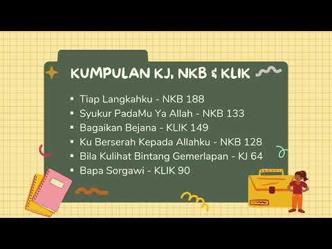 Playlist Lagu Rohani Kristen - KJ, NKB & KLIK