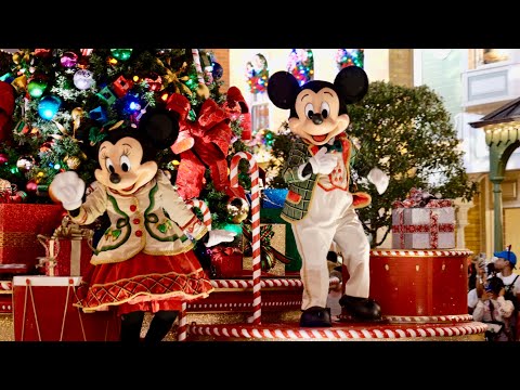 Mickey's Once Upon A Christmastime Parade 2023 FULL SHOW in 4K | Walt Disney World Magic Kingdom
