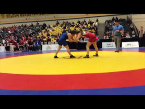 2015 CIS Championships 67 kg Lorena Ellis vs Kelsey Dayler