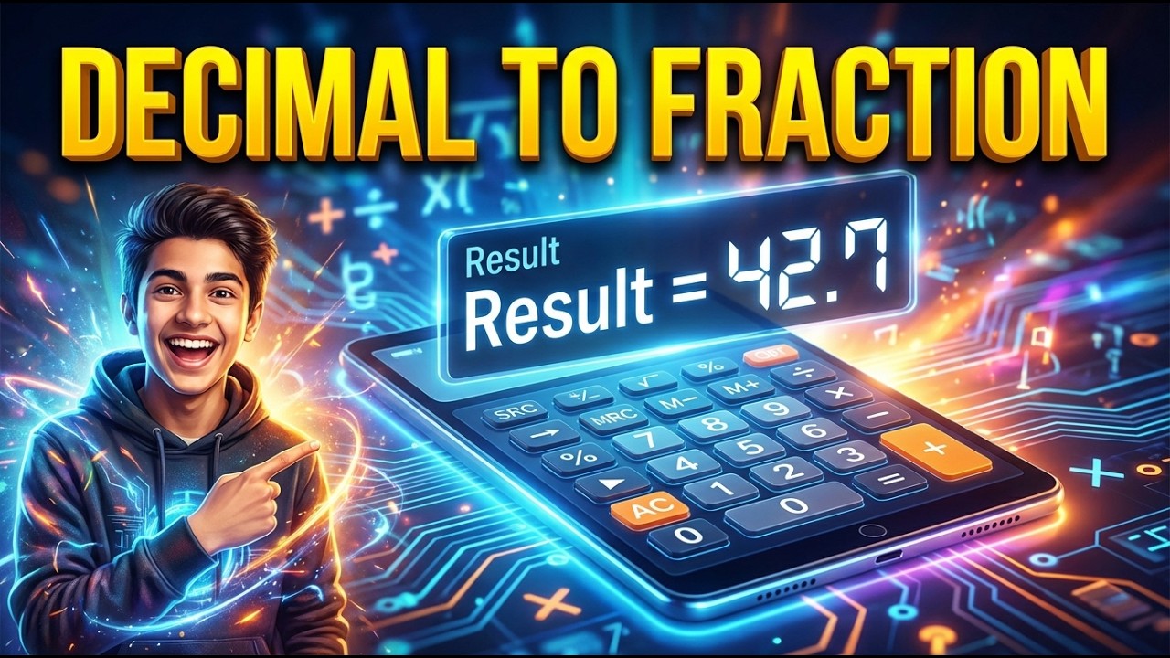 Decimal To Fraction Interactive Calculator