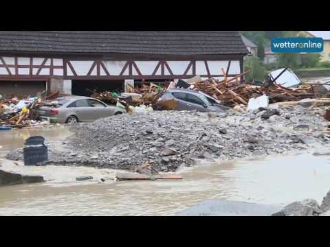 wetteronline.de: Braunsbach: Nach der Flutwelle (30.05.2016)