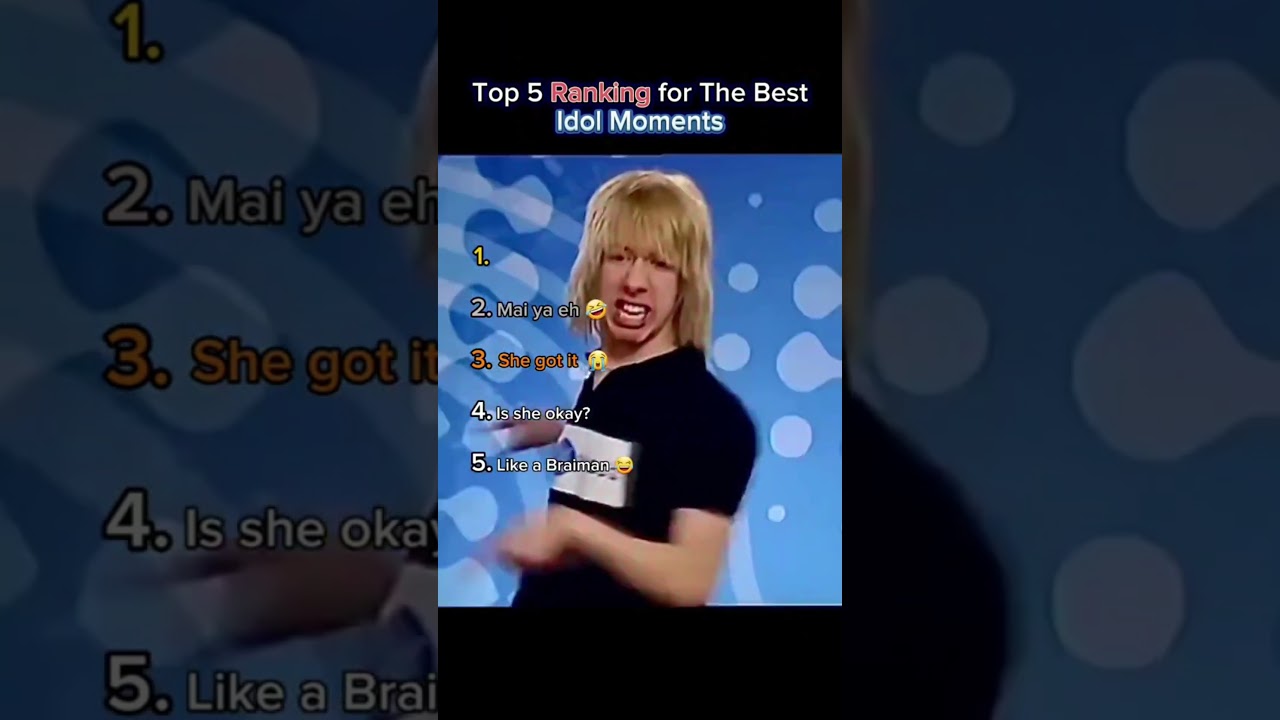 Top 5 Idol Singing Fails You Can’t Unhear! 🎤😂 #top5  #singing #funny