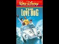 Opening To The Love Bug 1997 VHS