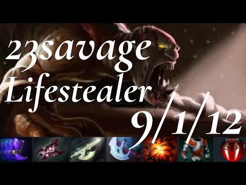 23savage Lifestealer vs Ursa - - Neon vs Among Us game2 - BTS Pro - dota2
