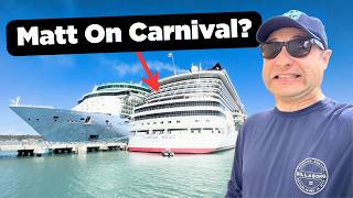 My cruise ship went to Carnival's private port