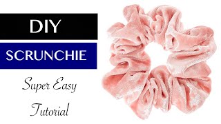 How to Make a Scrunchie | DIY Scrunchie Tutorial
