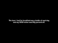 The Beer lyrics - Kimya Dawson. 