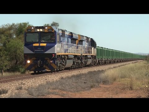 Cristal Mining Train (1501) near Crystal Brook