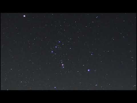 Constellation Orion & Orion Nebula  (27 September 2019)