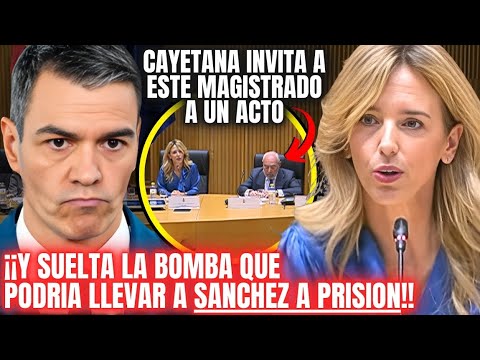 😱CAYETANA'S REVENGE😱SHE ALLIES WITH A FORMER CONSTITUTIONAL JUDGE🔥AND SET THIS ONE FOR SÁNCHEZ!🔥