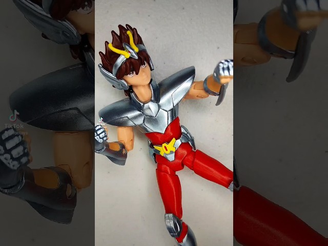 Vídeo relacionado con ANIME HEROES - Figura de acción Caballeros del Zodiaco (Pegasus), Rojo, único