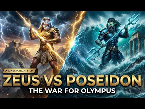 ZEUS vs POSEIDON: The War That Destroyed Olympus