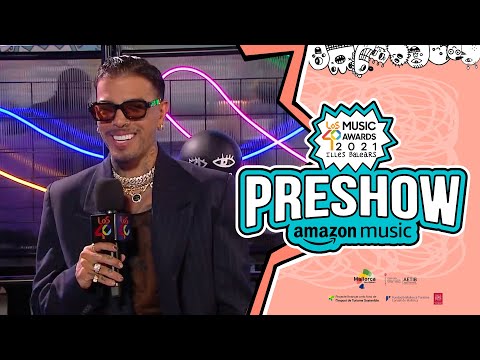 ¡RAUW ALEJANDRO no lo pasa bien con el test de ROSALÍA! El PRESHOW de LOS40 MUSIC AWARDS 2021| LOS40