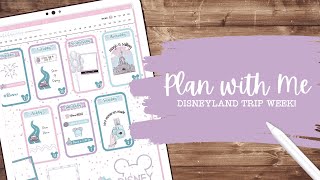 Back from Our Disney Trip & Playing Catch Up | Weekly Digital Plan With Me | GoodNotes 6