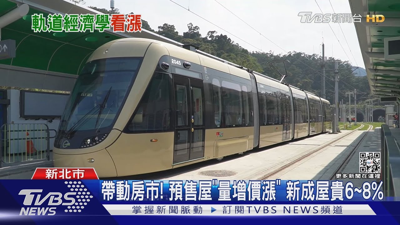 安坑輕軌沿線房市旺! K8站建案「飆出6字頭」