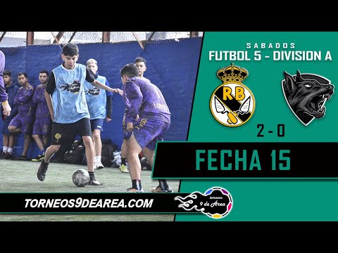 Real Bañil vs Los Lobos FC - Futbol 5 (Div A) - Fecha 15 - Torneos 9 de Area 💪🏻⚽️🏆