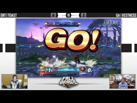 Fall Brawl 2016: ENT | Mr. Toast (Fox) vs. GA | BestNess (Ness) - Smash 4 Top 8