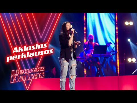 Kamila Antanevičiūtė - Sober | Blind Auditions | The Voice of Lithuania S8