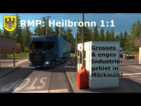 ETS 2 | Grosses & enges Industriegebiet in Möckmühl | RMP: Heilbronn 1:1 [no commentary]