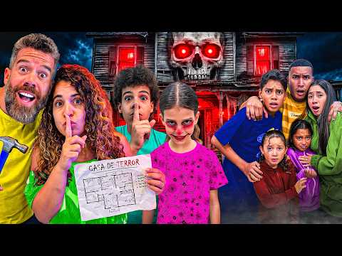 Construimos una CASA de TERROR para ASUSTAR a NUESTROS AMIGOS ft LA FAMILIA LATORRE