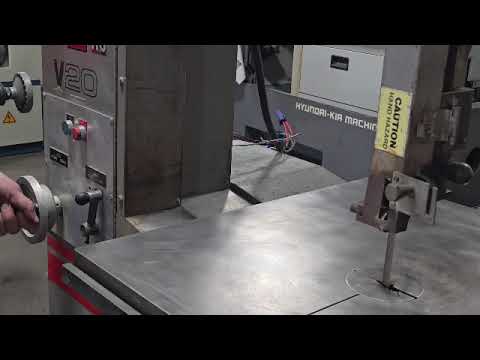 WELLSAW V20 Saws, Band, Vertical | Machinery Central (1)