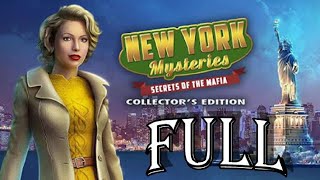 New York Mysteries 1: Secrets of the Mafia Full Walkthrough Collector&#39;s Edition - ElenaBionGames