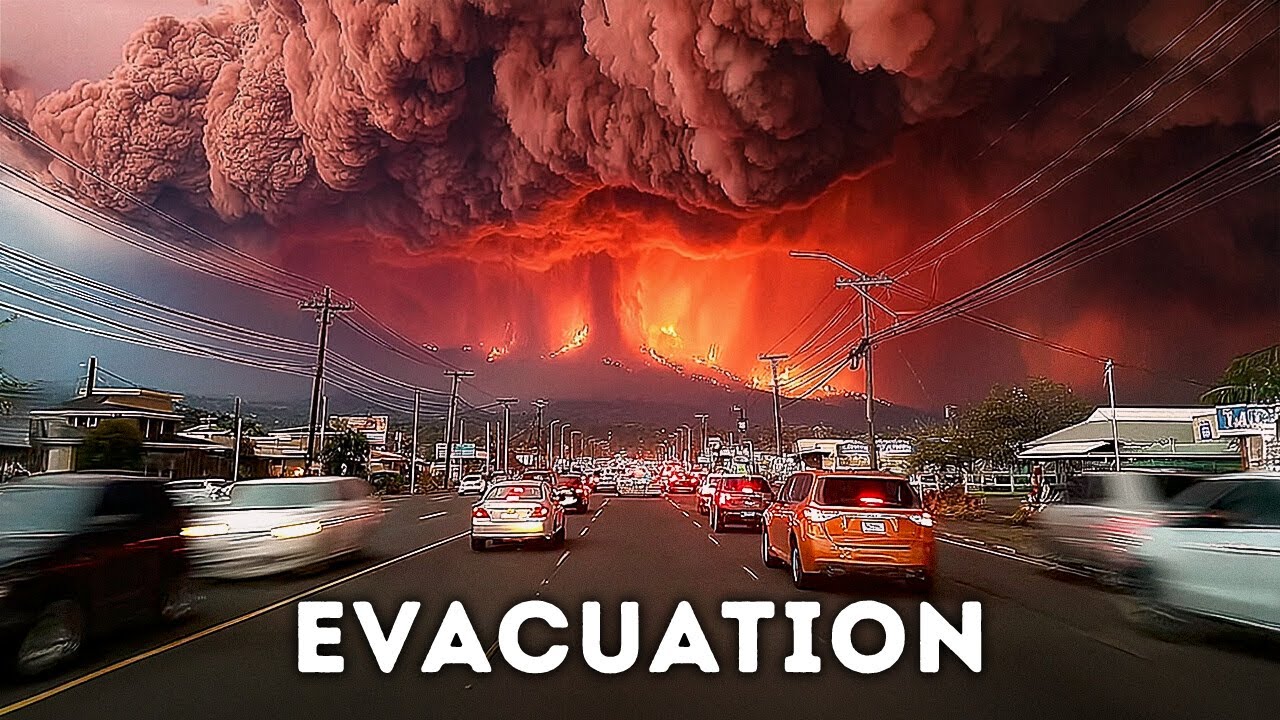 Dangerous Volcano Erupts, Hawaii Is Raining Glass Right Now