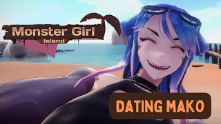 ❤️DATING MAKO The Muscle Mommy Sharkmaid | Monster Girl Island