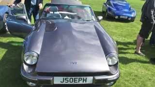 preview picture of video 'Duxford Spring Car Show 2013'