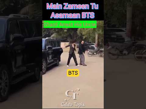 Main Zameen Tu Asamaan Last Episode BTS - Behind The Scenes #ferozekhan #hibabukhari #bts