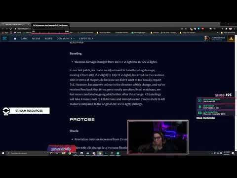 SC2 Balance Update - Nerf To Banelings, Buff To Void Rays