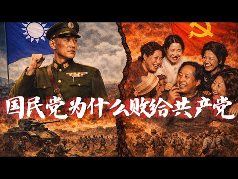 一口气了解国共争霸的历史：国民党为什么败给共产党，丢掉中国大陆？中共崛起的简明历史｜蒋介石 vs 毛泽东