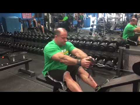 Training back with Ryan Kennelly (benchmonster)